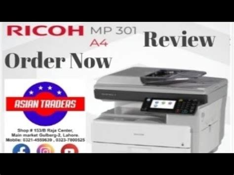 Ricoh Aficio Mp Spf Quick Review Id Card Copy Guide Service Toner