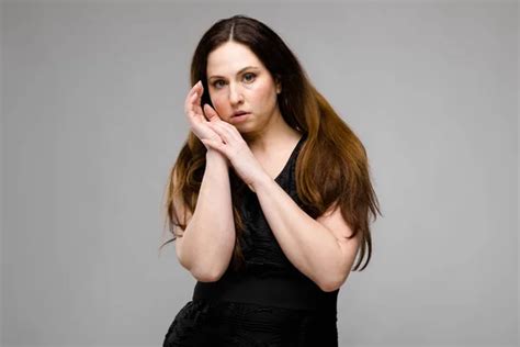 Beautiful Curvy Brunette Woman Long Luxurious Hair Simple Black Shirt Stock Photo By Fotoevent