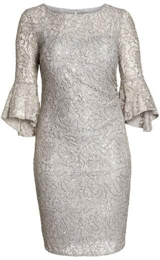 Morgan And Co Bell Sleeve Lace Sheath Dress Nordstrom Lace Sheath