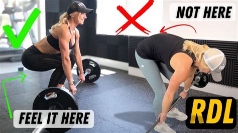 Proper Deadlift Form Mastering The Romanian Deadlift For Women