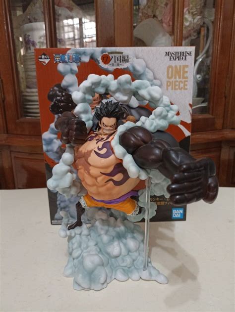 Bandai Ichiban Kuji One Piece Luffy Gear 4 Bounceman Onigashima Figure