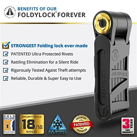 Foldylock Forever Folding Bike Lock Minds Eye Shop