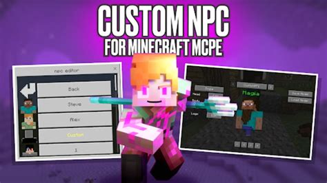 Custom Npc For Minecraft Mcpe Android