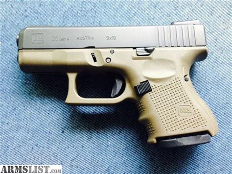 ARMSLIST - For Sale: Glock 26 FDE Frame