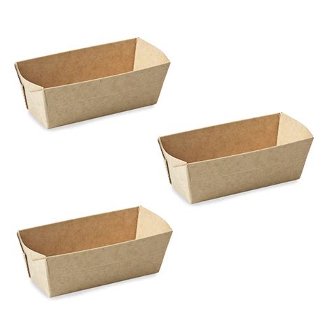 Shop Mini Loaf Pans: Natural Brown Loaf Pans, Sample Size Loaf Pans