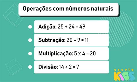 Simbolo Dos Numeros Naturais - Números naturais: o que são, símbolo, operações - Escola Kids