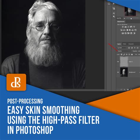 Easy Skin Smoothing Using The High Pass Filter In Photoshop