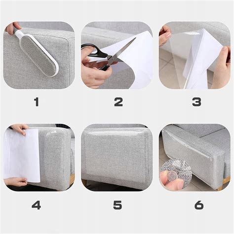 Set 2 folii autoadezive de protectie pentru mobila XL, Anti-zgarieturi