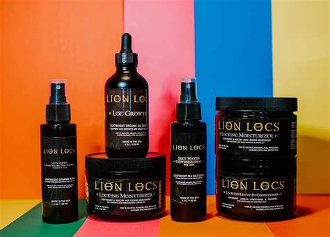 Lion Locs Firm Hold Dreadlock Gel Cream - 8oz Residue-Free for Dreads ...