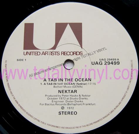 Totally Vinyl Records || Nektar - A tab in the ocean LP