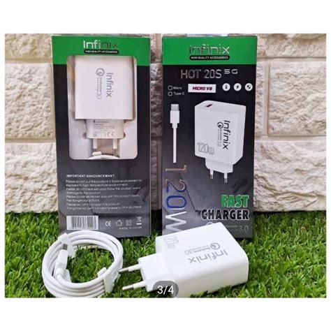 Jual Hot S Charger Infinix W For Type C Micro Usb Support Fast Charging Shopee Indonesia