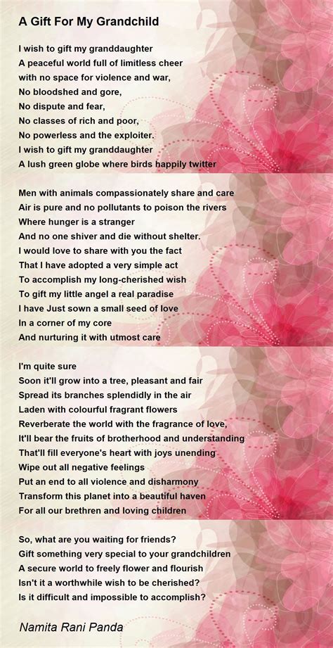 Writing funeral poems for grandpa from grandchildren is healing 4