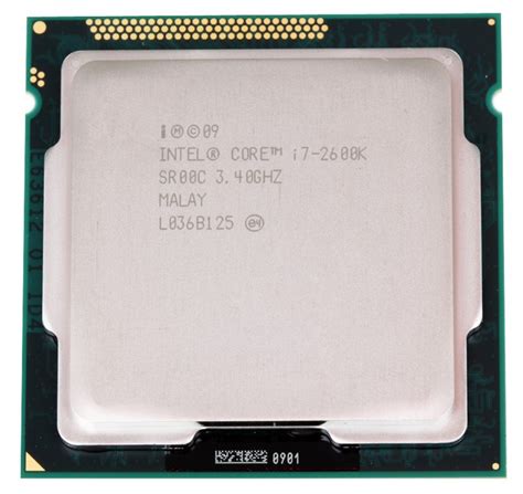 МОЩНЫЙ Процессор INTEL CORE i7-2600K s1155 ( 4 ЯДРА x 3.4 GHz/ 5GT/s ...