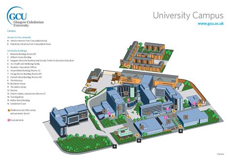 Glasgow University Campus Map