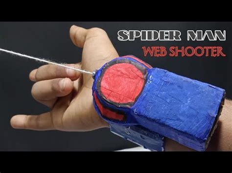 How To Make A Spider Man Web Shooter Amazing Invention Super Art The