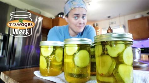 Canning Pickles Hot And Spicy MrsWagesWeek Fermented Homestead YouTube