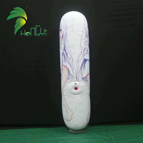 Customized Pvc Anime Inflatable Sex Pillow Toy With Sph