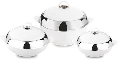Amazon Pinnacle Insulated Casserole Dish With Lid Pc Set Qt Elegant Hot Pot