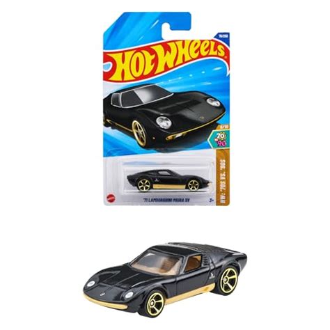 最安ショップ比較 ホットウィール Hot Wheels ベーシックカー ランボルギーニ ミウラ P400 SV 乗り物おもちゃ ミニカー
