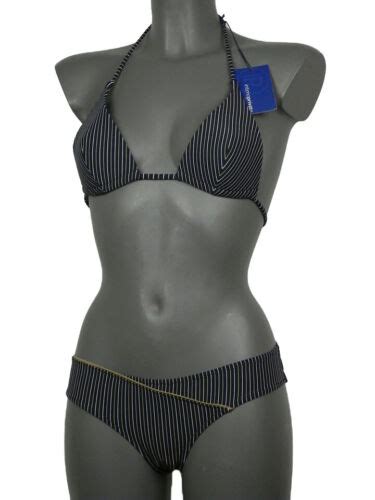 Maillot De Bain Femme Bikini Noir Deux Pi Ces Slips Triangle Rembourr Mer Sexy Ebay