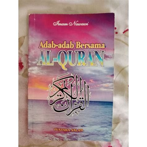 Buku Adab Adab Bersama Al Quran Shopee Malaysia