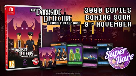 Darkside Detective A Fumble In The Dark Switch Physical Release