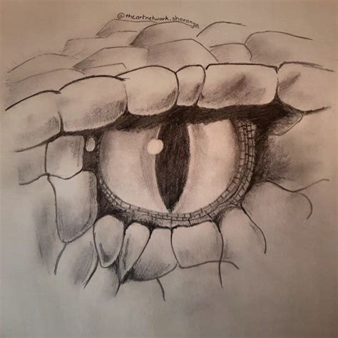 Check Out My Art On Instagram Theartnetwork Sharanya Snake Eye Snake