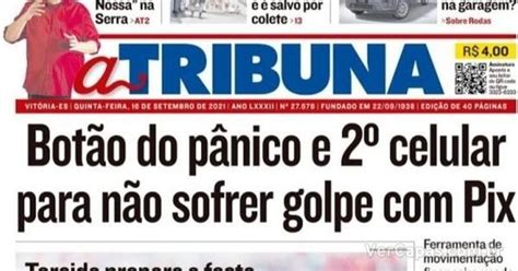 Capa A Tribuna Quinta De Setembro De