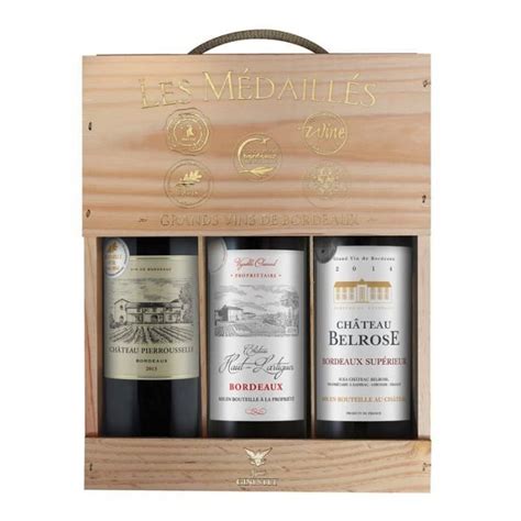 Coffret Grands Vins De Bordeaux Les M Daill S Aoc Vin De Bordeaux