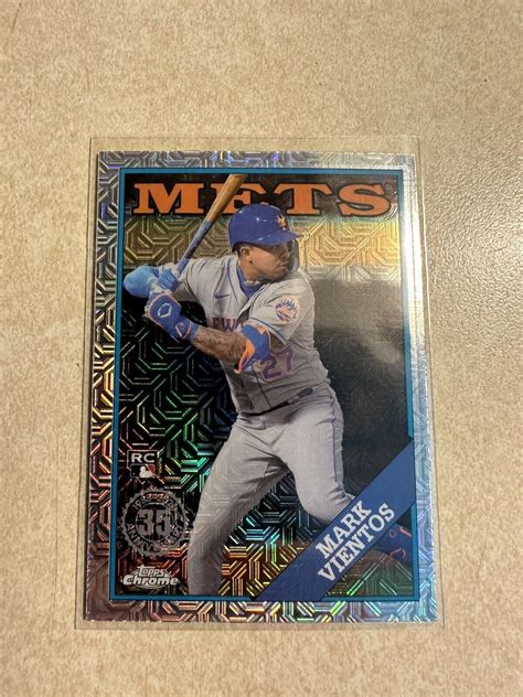 2023 Topps Series 2 Silver Pack Mark Vientos 1988 Chrome Mojo RC 2T88C