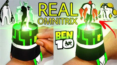 How To Make Ben 10 Omnitrix Watch With Real Alien Interface Ben 10