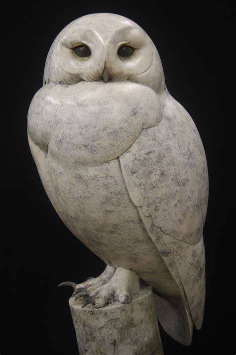 Snowy Owl Adam Binder Sculptures