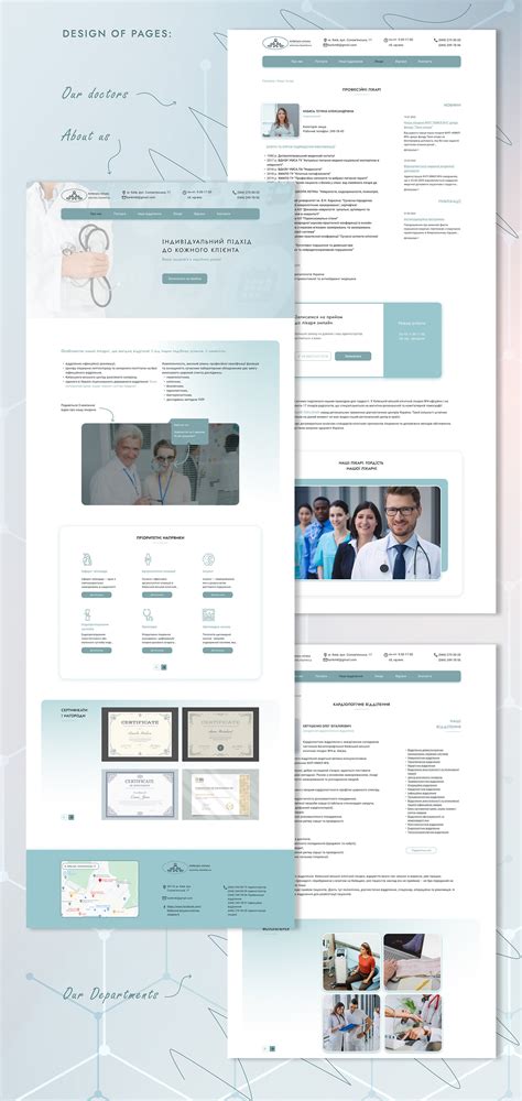 Redesign Landing Page Hospital :: Behance
