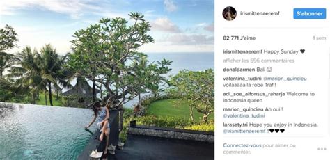 Iris Mittenaere sublime et très sexy en bikini Photo Closer