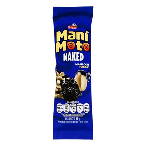 Mani Moto Naked Con Pasas X Gr Antojos Comprar A Domicilio