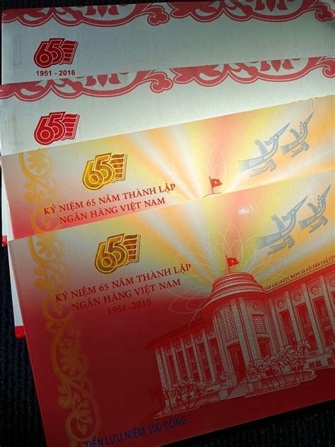 Vietnam State Bank Of Vietnam 100Dong 2016 Commemorative Issue