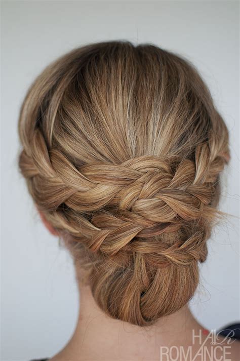 Hairstyle How To Easy Braided Updo Tutorial Hair Romance