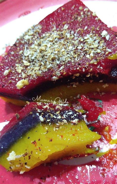 Sapin Sapin Rainbow Layered Sticky Rice Cake All You Need Is