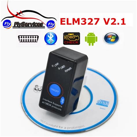 Newly OBDII Mini ELM327 V2.1 Bluetooth With Switch OBD2 Auto Code ...