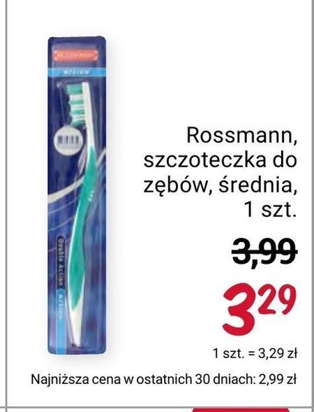 Szczoteczka do zębów Rossmann 17 TANIEJ promocja Rossmann Ding pl