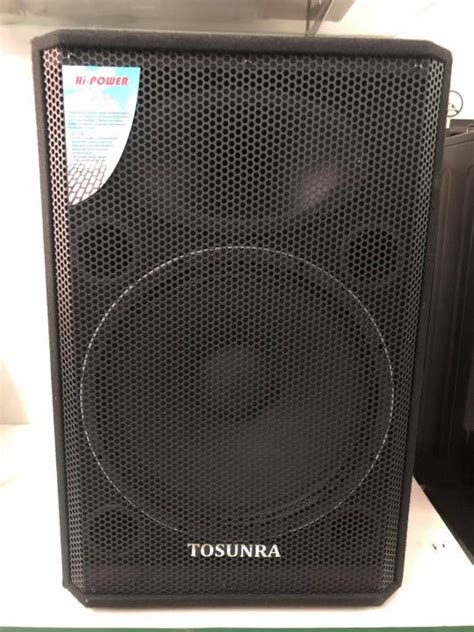 Tosunra TO 15 1pc Speaker Professional 15 Inches 2 Way Speaker