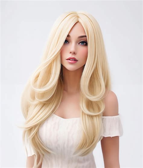 Premium Photo Blonde Hair Girl