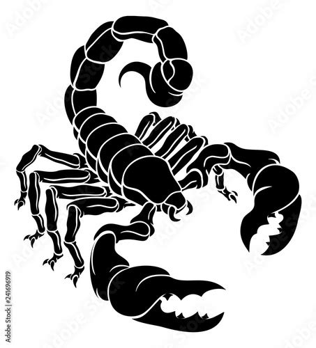 Scorpion Scorpio Zodiac Animal Sign Design Graphic Buy This Stock