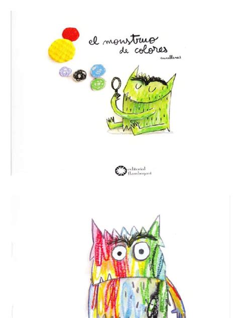 Cuento Monstruo De Las Emociones Pdf Pdf