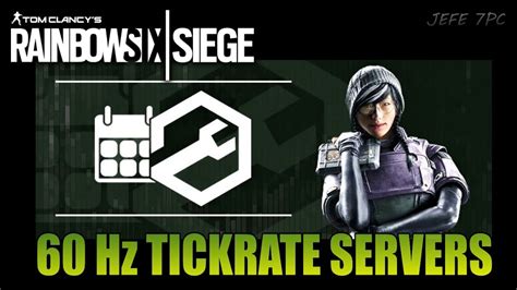 Rainbow Six Siege Nuevos Hz Tickrate Servers White Noise