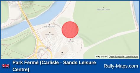 Park Ferm Carlisle Sands Leisure Centre Stage Map Rac Rally