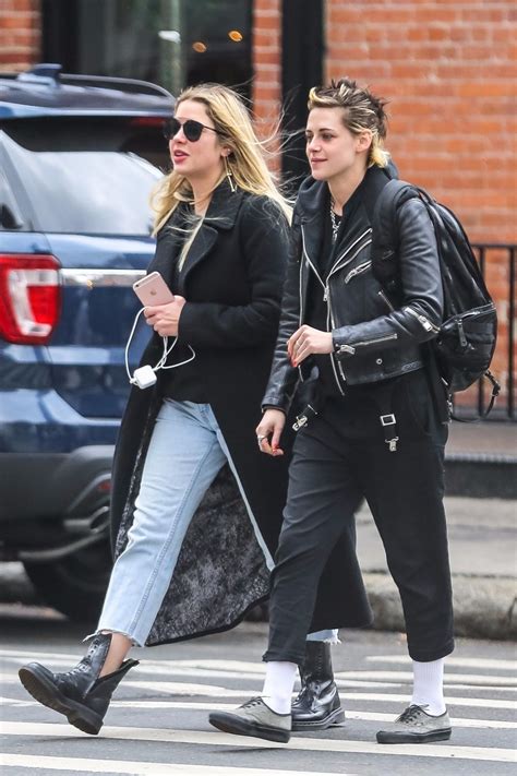 Ashley Benson and Kristen Stewart - Hang Out Together in NYC 12/12/2017