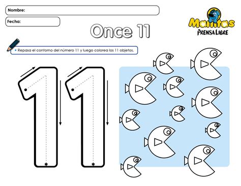Atividade Sobre O Número 11 Educação Infantil