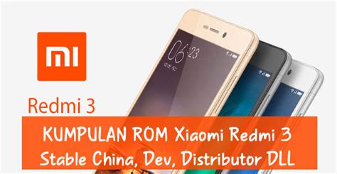 Redmi 3 Global Rom Newstempo