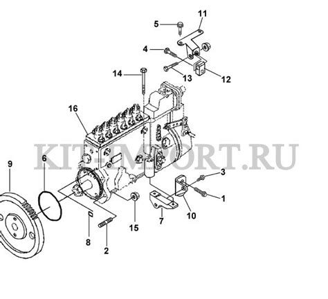 c3924605 Кольцо уплотнительное для Топливного насоса высокого давления ...